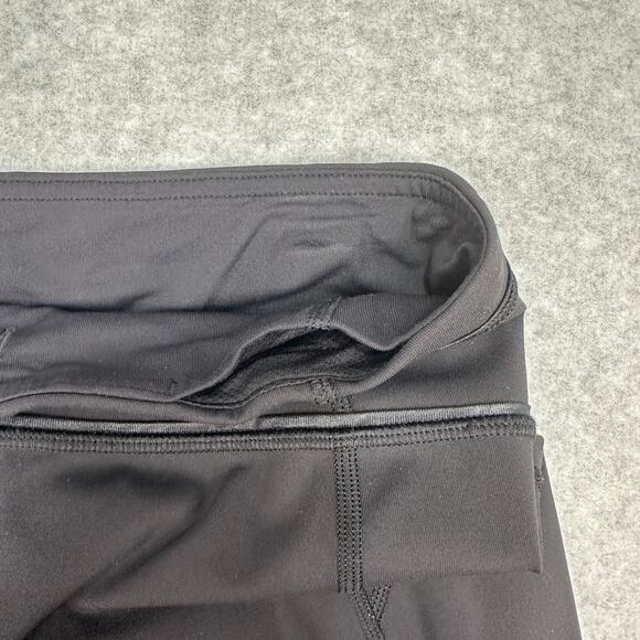 Lululemon Pace Queen Tight WMNS 8 Black Stretchy Ruched Ankle Hem Athletica Yoga - Picture 5 of 14